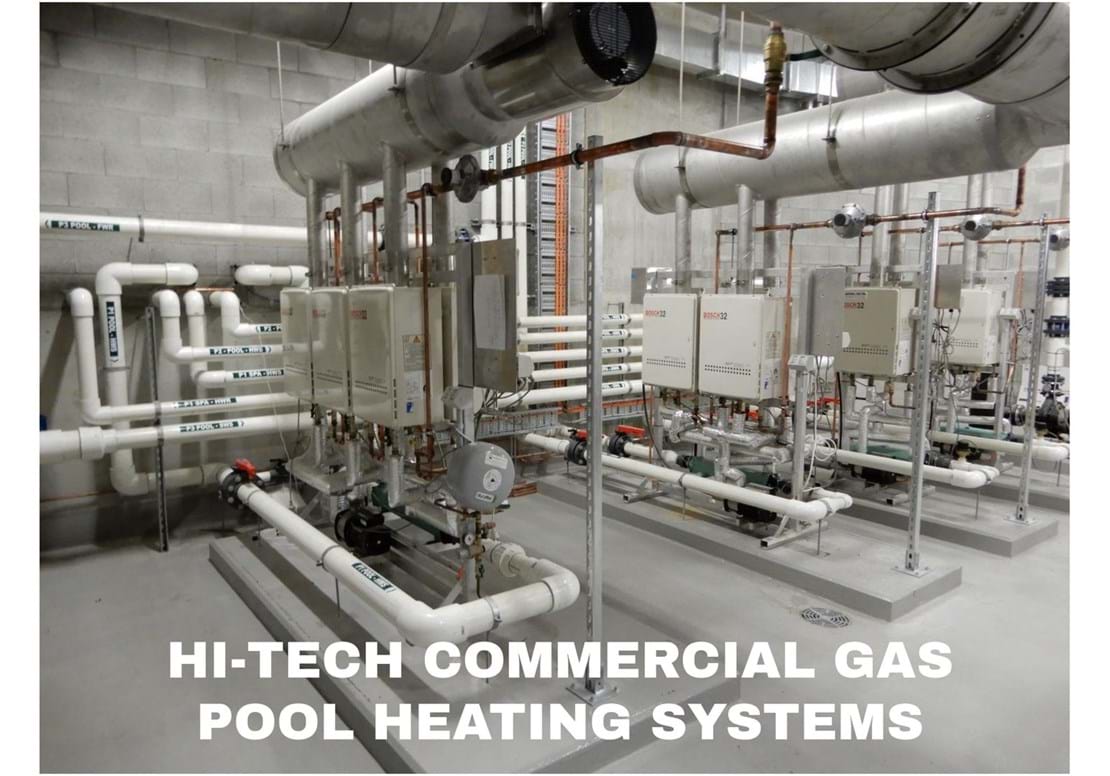 Hi Tech Commercial Gas Pool Heater